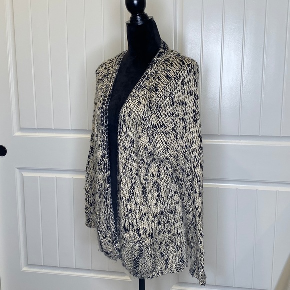 POL Cardigan Long Sleeve Speckled Sweater - Picture 5 of 8
